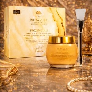 Below Zero Frozen Gold Firming Mask - Gold
